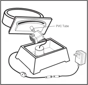 Homedics WF-ZEN EnviraScape Zen Springs Illuminated Tabletop Relaxation Fountain figure 4