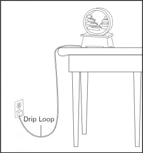 Homedics WF-ZEN EnviraScape Zen Springs Illuminated Tabletop Relaxation Fountain figure 5