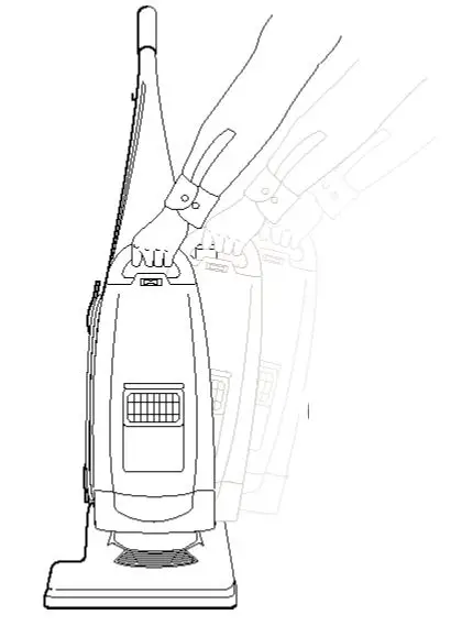 Bissell Model 3554 Lift-Off Upright Vacuum - Cleaning with the Detachable Canister