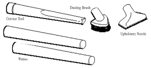 Bissell Model 3554 Lift-Off Upright Vacuum - Special tools