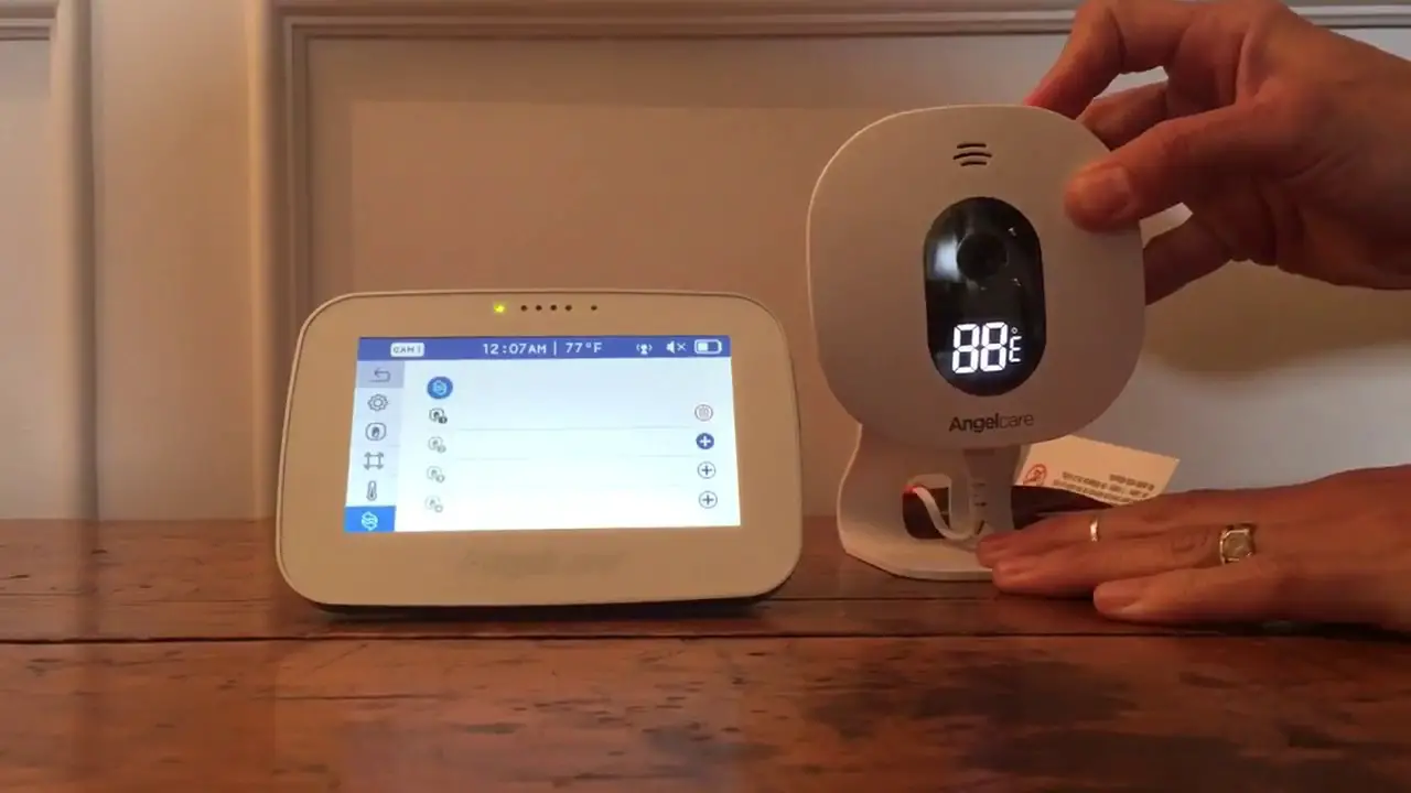 Angelcare Ac327 Baby Movement Sound And Video 4.3 Screen Monitor User Manual