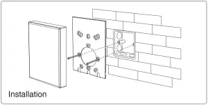 MIBOXER B8 8-Zone Smart Panel Remote Controller - Installation