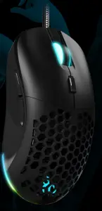 NEWSKILL Arakne Elite Professional Gaming Mouse RGB 16000 DPI Double Sided Design Side Buttons and Top Cover-Description
