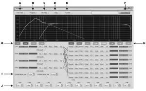 citronic DSM48 Digital Speaker Management - Screen Shot