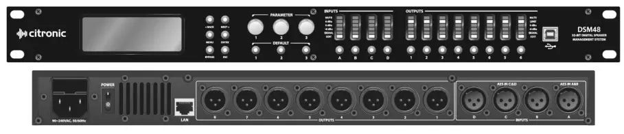 citronic DSM48 Digital Speaker Management
