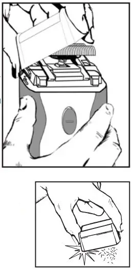 Wahl 7339-300 Bump-Free Rechargeable Foil Shaver Instruction Manual - CLEANING AND MAINTENANCE