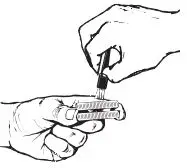 Wahl 7339-300 Bump-Free Rechargeable Foil Shaver Instruction Manual - When the Flex Foil Head and Cutter Bar