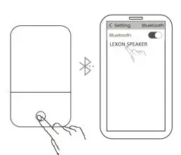 LEXON LA127 Wireless Earbuds with Bluetooth Speaker fig2