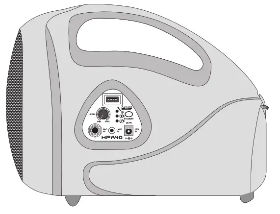 behringer HPA40 40-Watt Handheld PA System