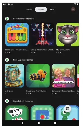 onn WM836P 8 Inch Tablet- Entertainment Space