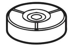 Haiping Industry P H001DC2 Turntable Hi Fi System - adapter