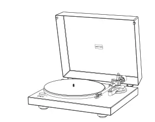 Haiping Industry P H001DC2 Turntable Hi Fi System - body