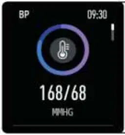 maxwest MX-FIT21 Smart Fitness Watch - blood