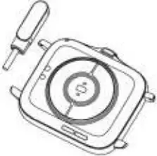 maxwest MX-FIT21 Smart Fitness Watch - charged