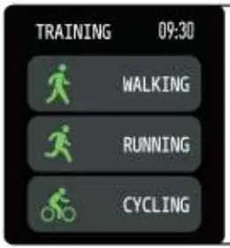 maxwest MX-FIT21 Smart Fitness Watch - exercise