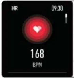 maxwest MX-FIT21 Smart Fitness Watch - heart