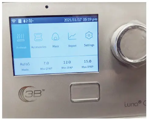 3B Medical Connecting Luna G3 with WiFi FIG 1