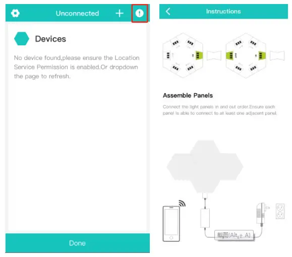WOINO Smart Jigsaw Light- Manual Function