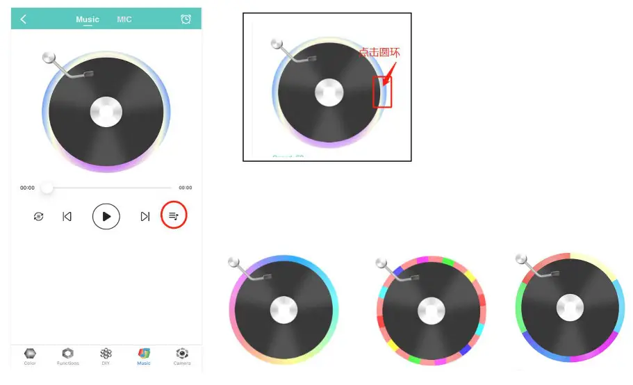 WOINO Smart Jigsaw Light- Music Rhythm Interface