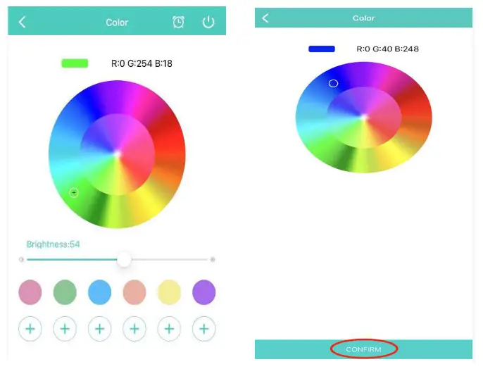 WOINO Smart Jigsaw Light- Static Color Interface