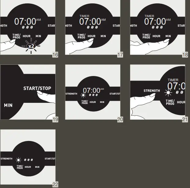 KRUPS KM205D50 Simply Brew Digital Coffee Maker- auto on function