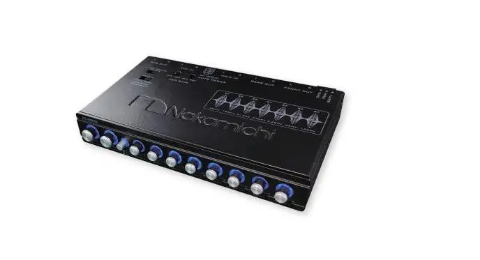 Nakamichi Eq-z1825 7 Band Audio Equalizer User Manual Nakamichi Eq-z1825 7 Band Audio Equalizer User Manual