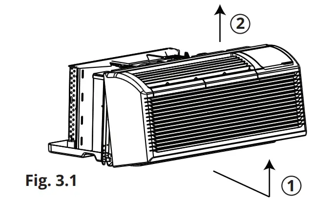 MRCOOL PTAC5 Packaged Terminal Air Conditioner Heat Pump - fig 3