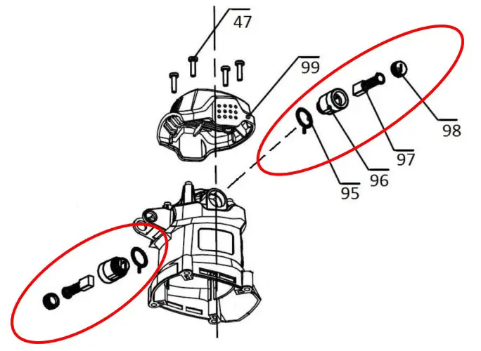 Eddy Floor Tools TB3 Tile Breaker - Carbon brushes