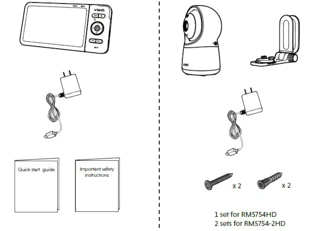 vtech Video Monitor FIG 1