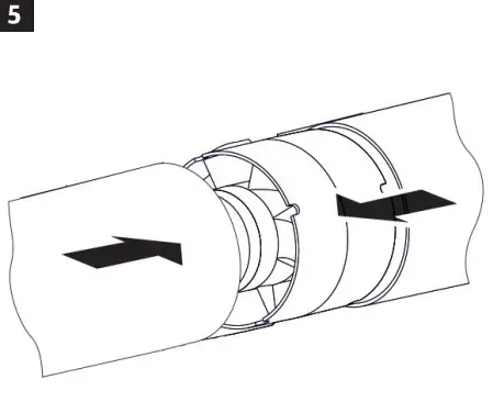 anslut 012894 Pipe Fan 100 mm - parts 5