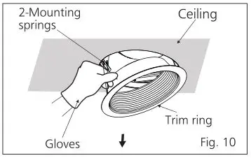 Panasonic Ventilating Fan - Fig 10