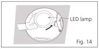 Panasonic Ventilating Fan - Fig 14
