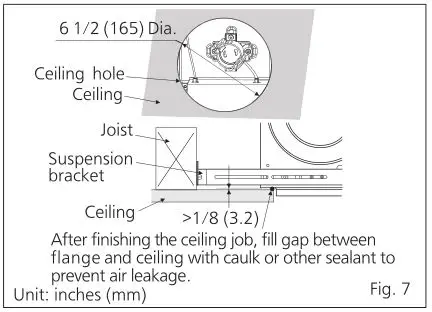 Panasonic Ventilating Fan - Fig 7