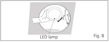 Panasonic Ventilating Fan - Fig 8