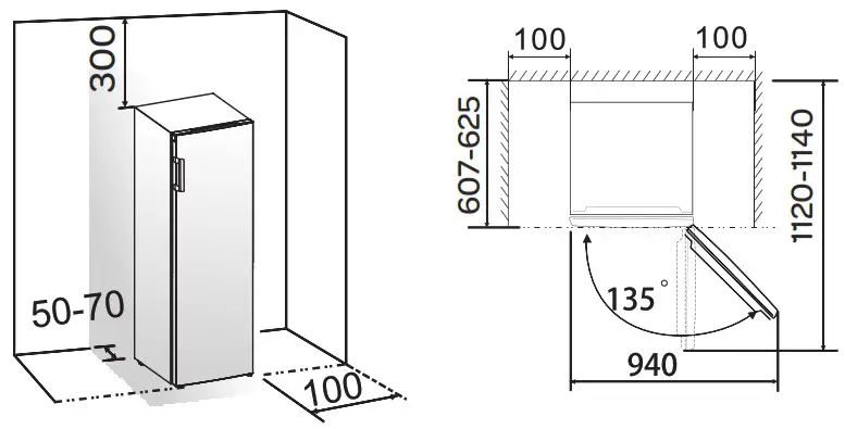 INVENTUM VR1680 Fridge - before the first use