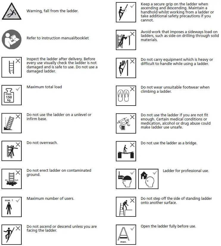 Oypla 3402 Fibreglass Step Ladder - figure 1