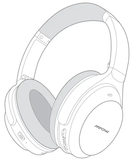 MPOW BH427A H12 IPO ANC Wireless Headphones