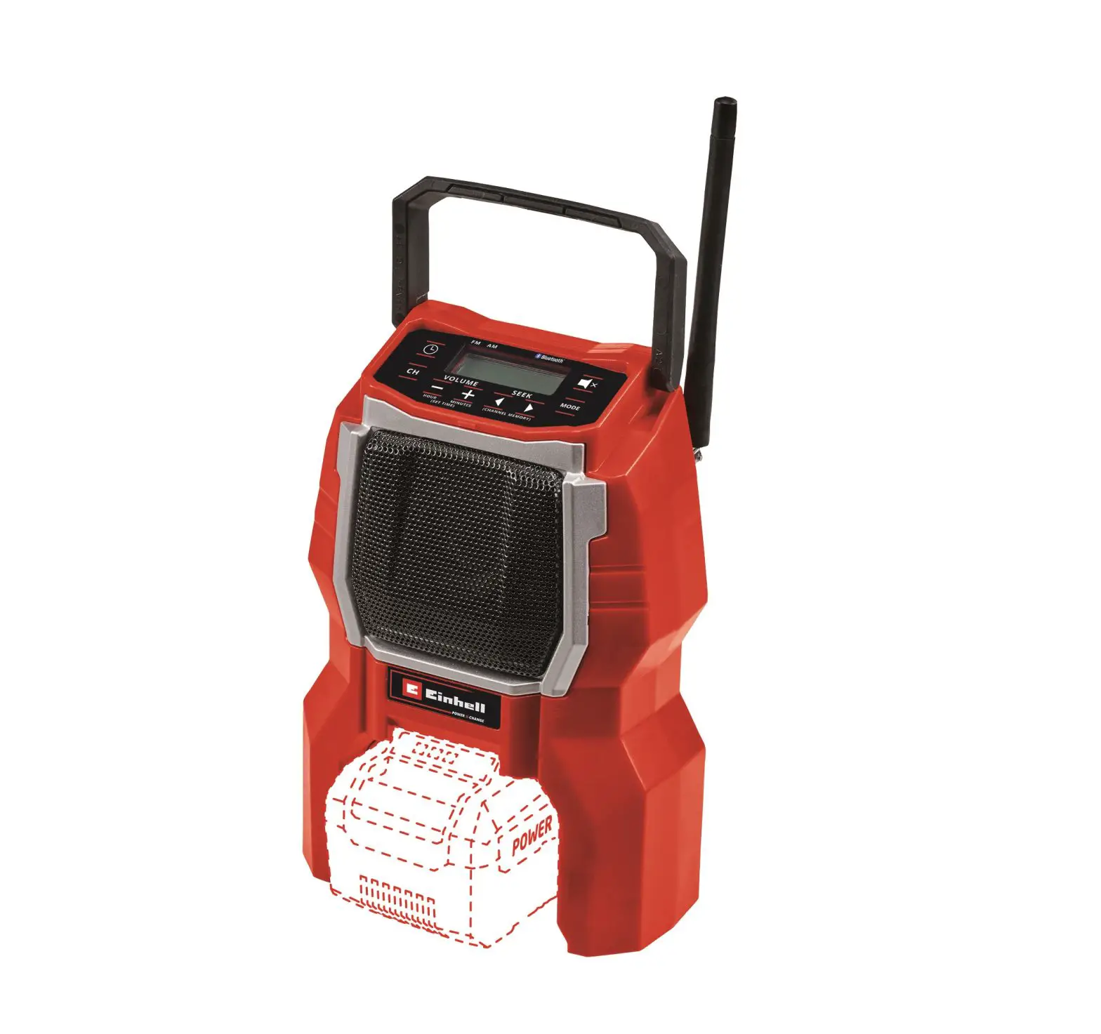 Einhell Tc-ra 18 Li Bt Cordless Radio Instruction Manual