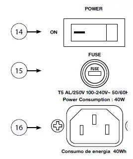 Peavey Electronics LN1063 Column Array Powered Speaker System 3