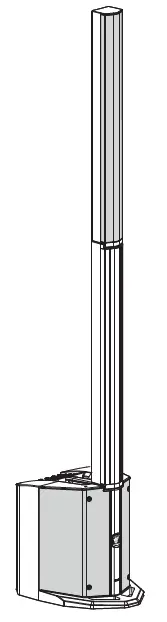 Peavey Electronics LN1063 Column Array Powered Speaker System PRO