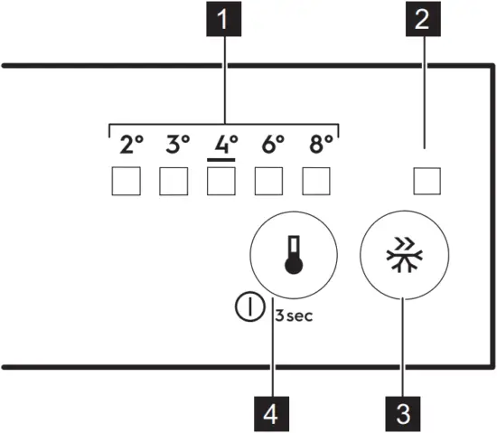 AEG SCB618F3LS - CONTROL PANEL
