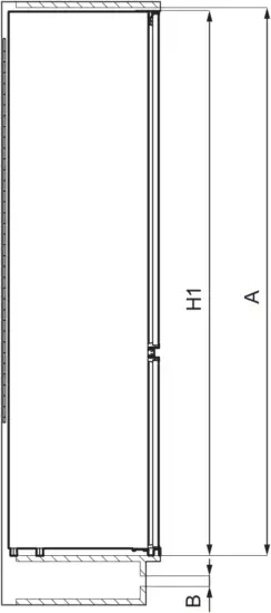 AEG SCB618F3LS - Dimensions 1