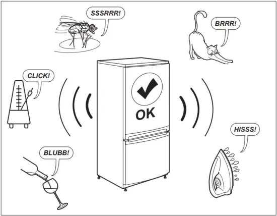 AEG SCB618F3LS - NOISES