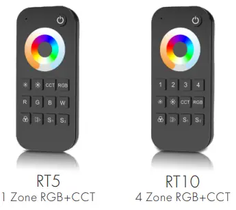 LEDYI Lighting RT5 Touch Wheel RF Remote Controller