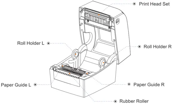 RP411 label printer