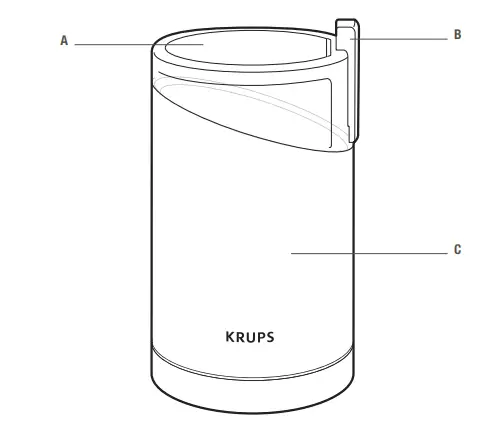 KRUPS-GX204D10-Fast-Touch-Grinder-for-Coffee-fig-1