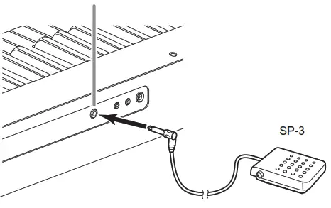 CASIO Digital Paino - pedal