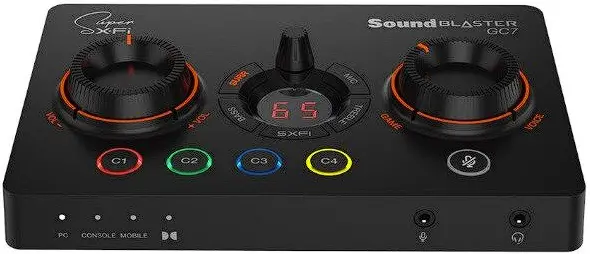 SoundBLASTER GC7 Game Streaming USB DAC and Amp Product Image