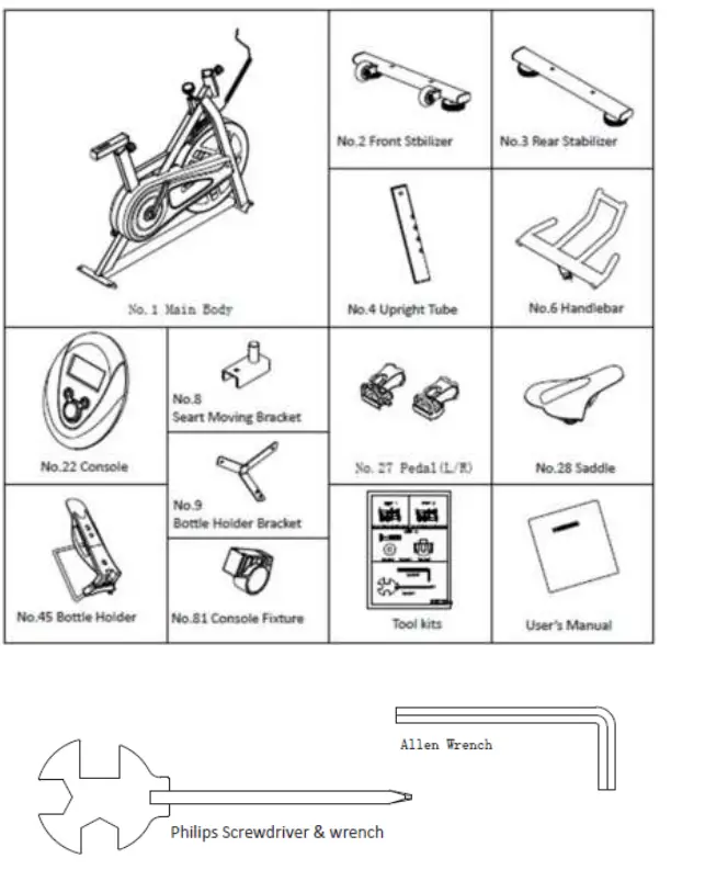 FIT BIKE-FFIC009-Indoor-Cycle-Race-Magnetic-Basic-2