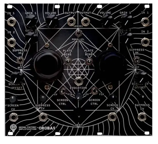 ANIMAL FACTORY Orobas Eurorack Dual Valve Vca Module